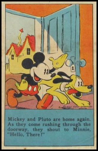Mickey And Pluto Are Home